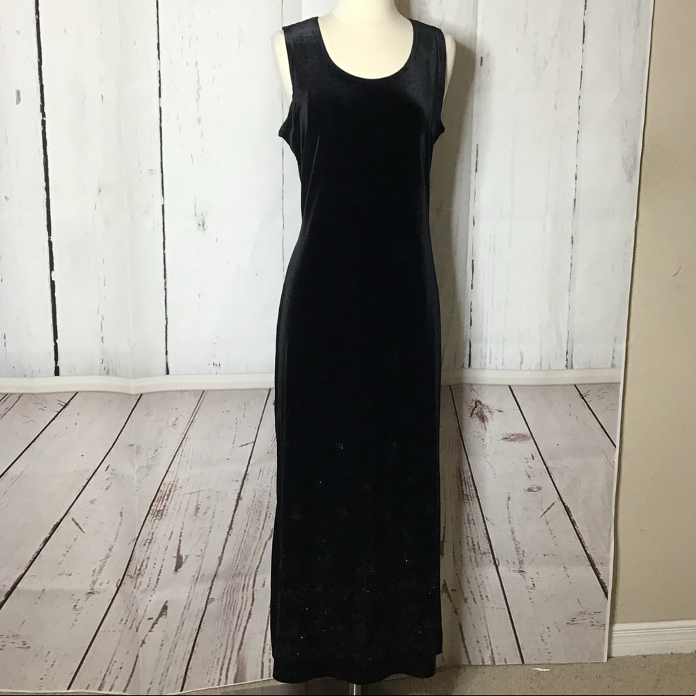 Black Velvet Dress